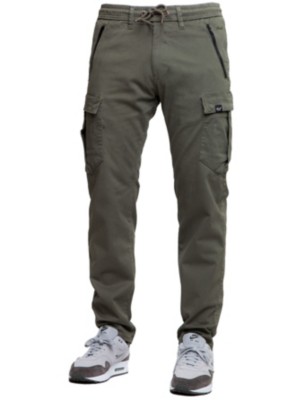 Cargo Tech Pants Long online at Blue Tomato REELL Flex Cargo Black Canvas Pants